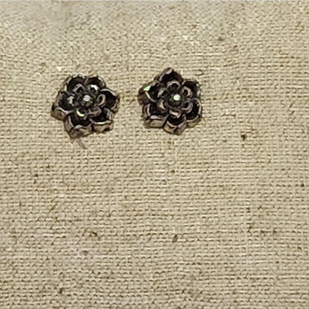 Brighton flower post‎ stud earrings
